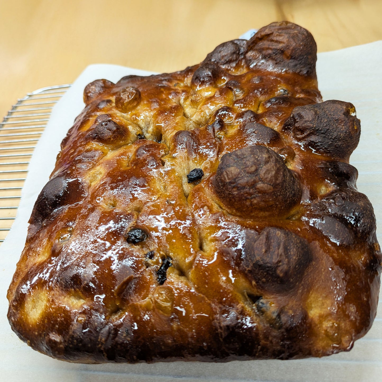 Cinnamon Bun Sourdough Focaccia