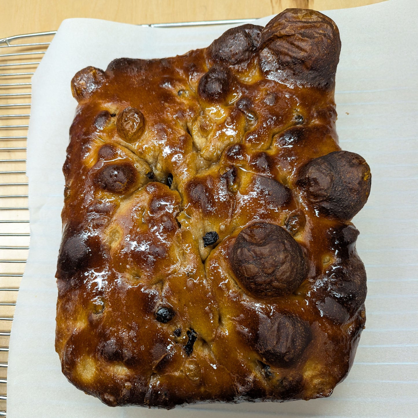 Cinnamon Bun Sourdough Focaccia
