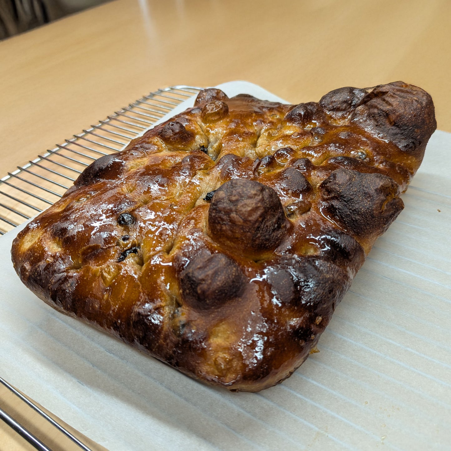 Cinnamon Bun Sourdough Focaccia