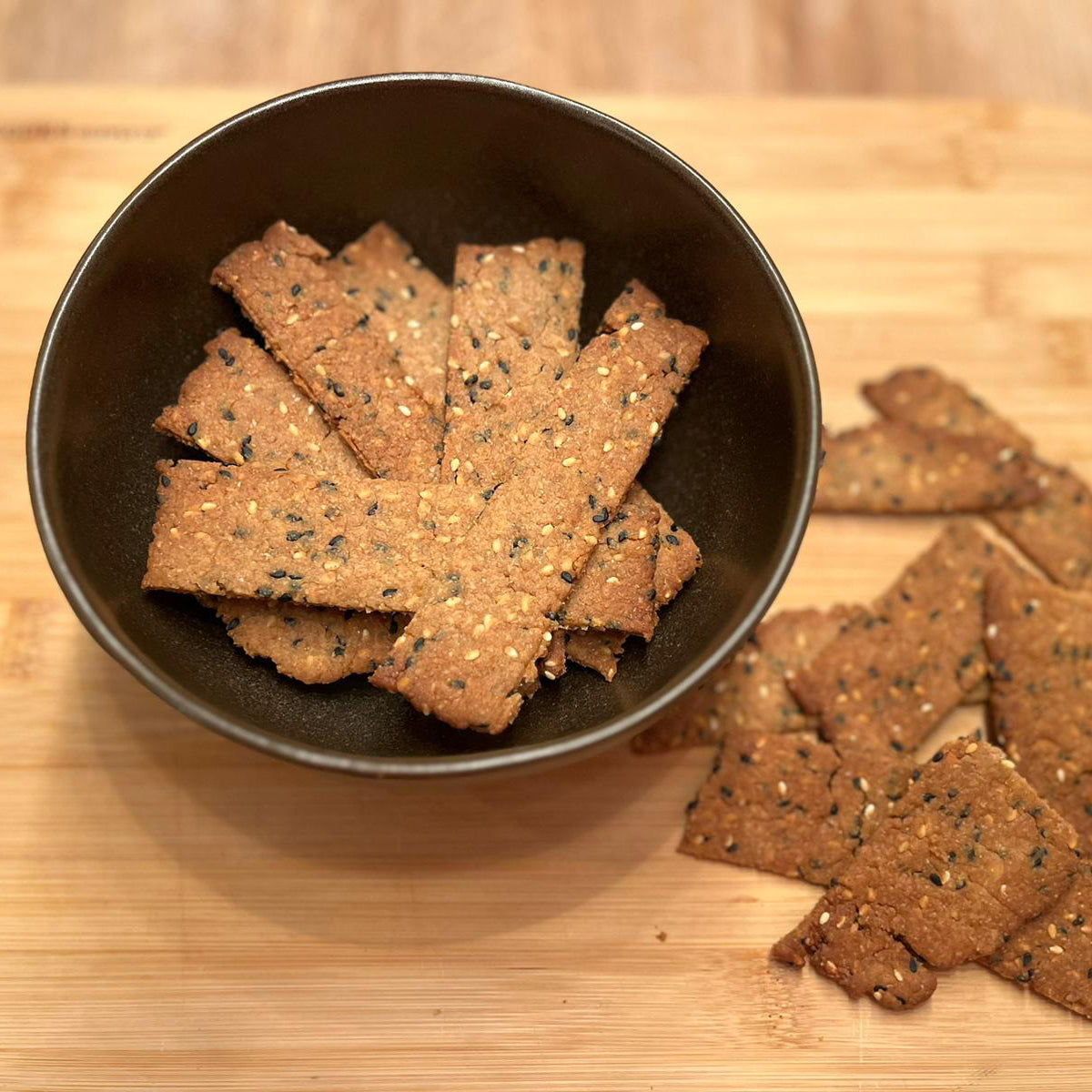 Spelt Sourdough Crackers
