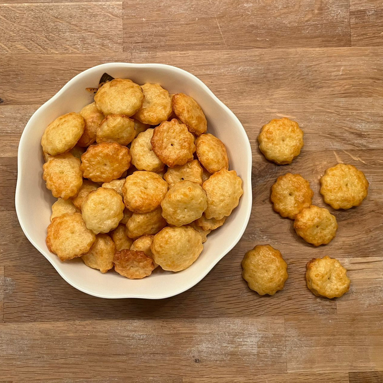 Gruyère Sourdough Puffs