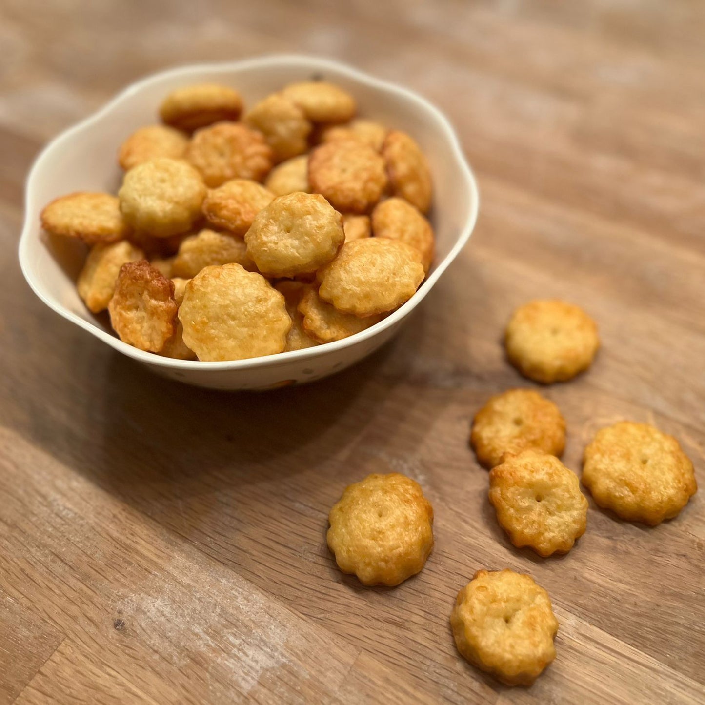 Gruyère Sourdough Puffs