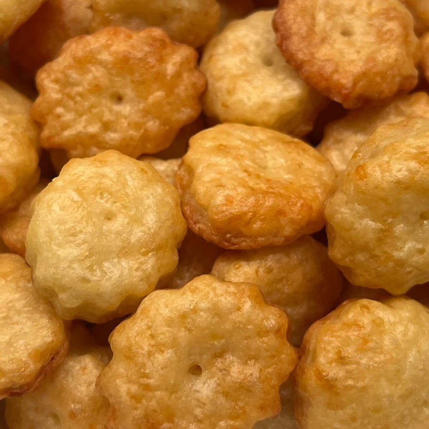 Gruyère Sourdough Puffs