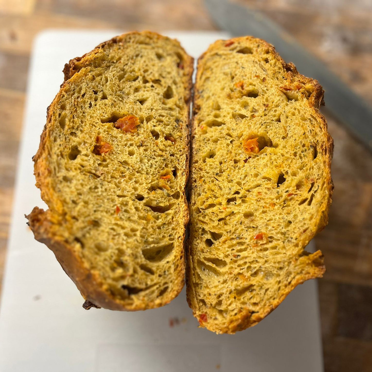 Sun-Dried Tomato & Basil Sourdough
