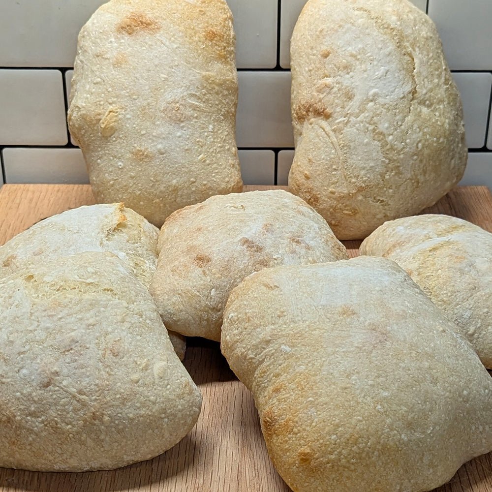 Sourdough Ciabatta Rolls