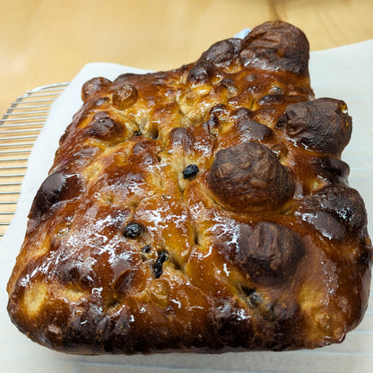 Cinnamon Bun Sourdough Focaccia