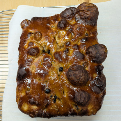 Cinnamon Bun Sourdough Focaccia