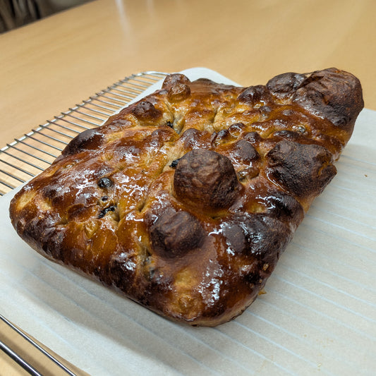 Cinnamon Bun Sourdough Focaccia