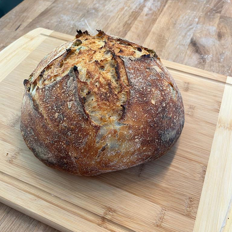 Rustic Olive Sourdough