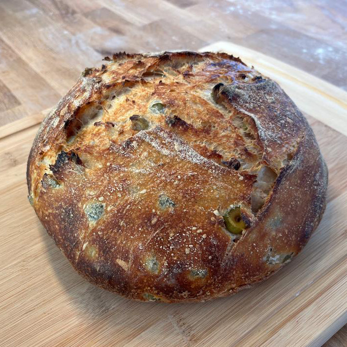 Rustic Olive Sourdough