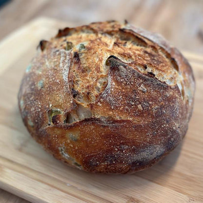 Rustic Olive Sourdough