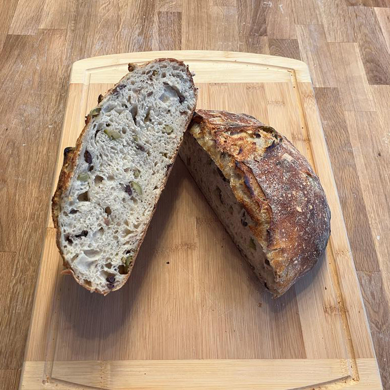 Rustic Olive Sourdough