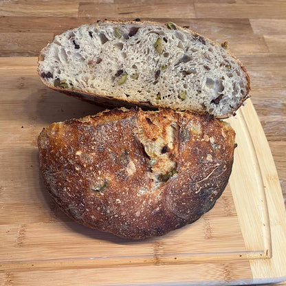 Rustic Olive Sourdough