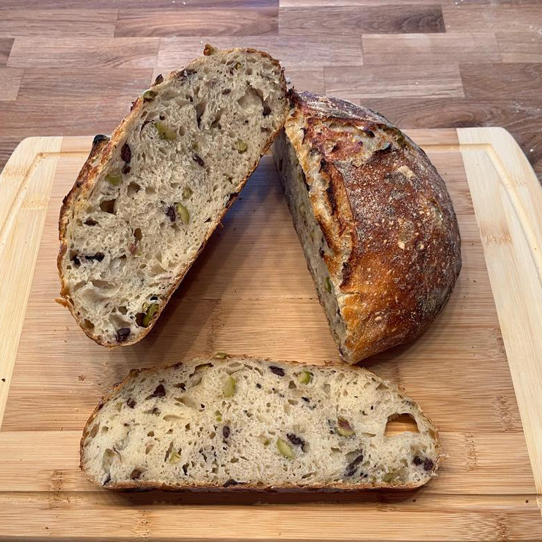 Rustic Olive Sourdough