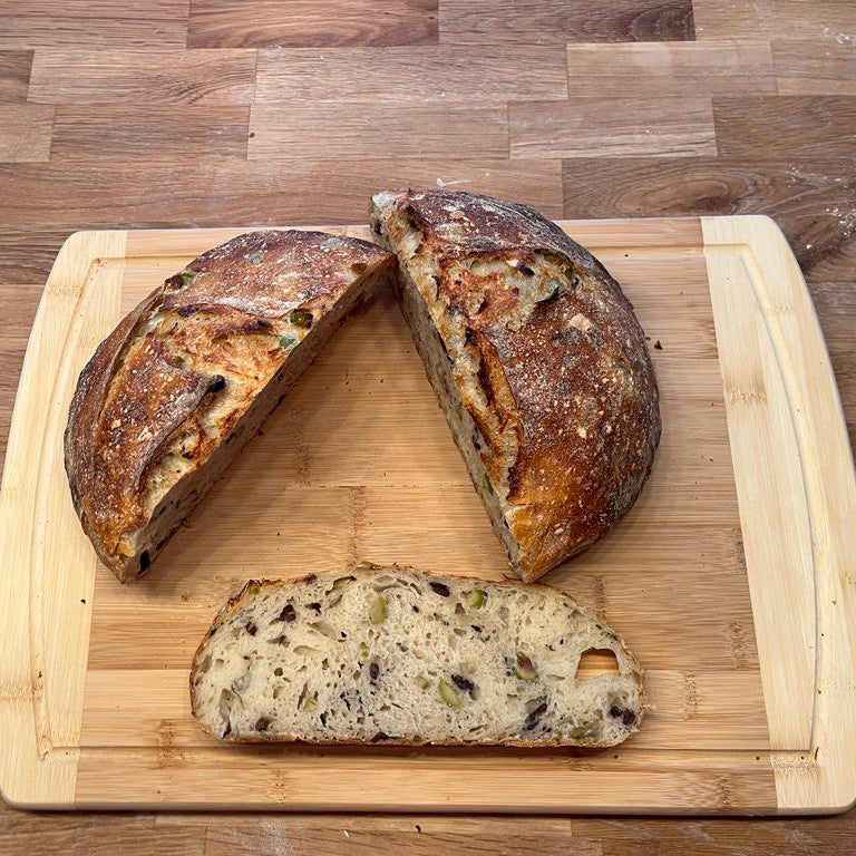 Rustic Olive Sourdough