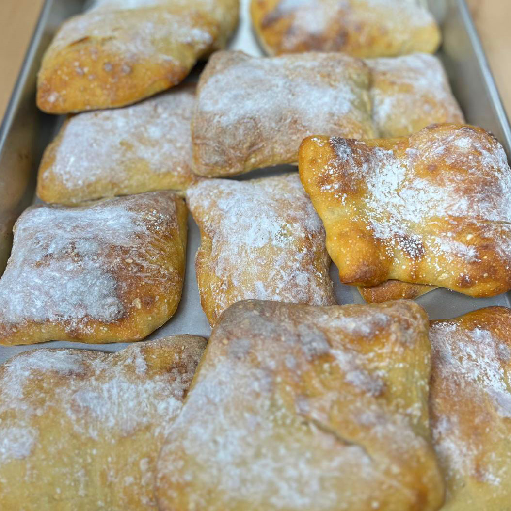 Sourdough Ciabatta Rolls