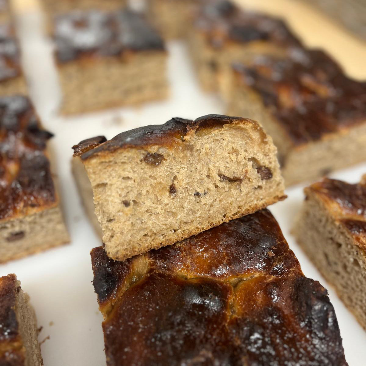 Cinnamon Bun Sourdough Focaccia