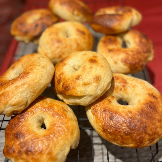 Sourdough Bagels